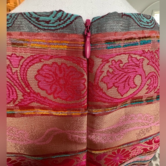 Chetta B, multicolor, sleeveless, kneel length, size 8, great condition - Picture 12 of 16